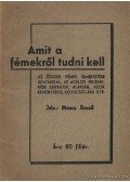 Morva Rezső - Amit a fémekről tudni kell