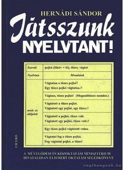 Hernádi Sándor - Játszunk nyelvtant! Hernádi Sándor - Játszunk nyelvtant!, Budapest 1997 antikvár könyv