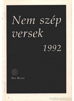 Berkes Erzsébet - Nem szép versek 1992 Berkes Erzsébet - Nem szép versek 1992, 1993 antikvár könyv