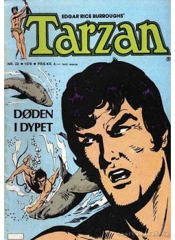 Edgar Rice Burroughs - Tarzan Nr. 22. 1978. Edgar Rice Burroughs - Tarzan Nr. 22. 1978., Oslo 1978 antikvár könyv