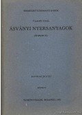 Grasselly Gyula - Ásványi nyersanyagok