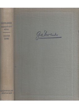 Gábor Andor - Untauglich úr - Doktor Senki Gábor Andor - Untauglich úr - Doktor Senki, Budapest 1958 antikvár könyv