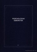 Kis Géza dr. - Pszichológiai ismeretek