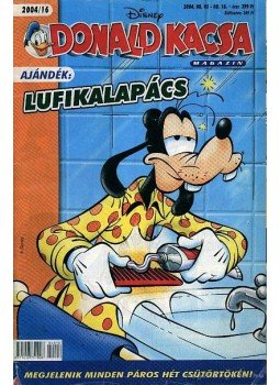 Walt Disney - Donald Kacsa 2004/16 Walt Disney - Donald Kacsa 2004/16, Budapest 2004 antikvár könyv