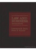 Lawrence, Clark S.,Kinder, Peter D. - Law and Business