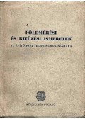 Sándor István - Földmérési és kitűzési ismeretek
