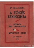 Kósa Miklós dr. - A tőkés lexikonja
