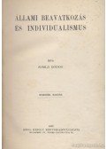 Somló Bódog - Állami beavatkozás és individualismus
