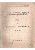 Magassy László - A Pécsi Tanárképző Főiskola Tudományos Közleményei 1973