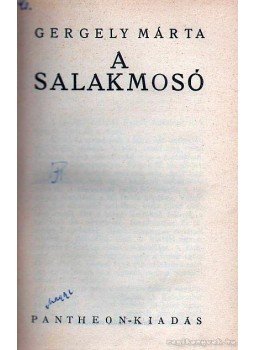 Gergely Márta - A salakmosó Gergely Márta - A salakmosó, Budapest 1967 antikvár könyv