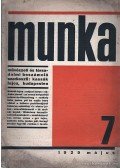 Kassák Lajos - Munka 7. szám (1929 május)