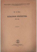 Dr. Ay János - Általános statisztika I-II. rész