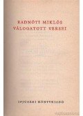 Radnóti Miklós - Radnóti Miklós válogatott versei