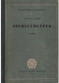 Kazinczy László - Szerszámgépek II. kötet
