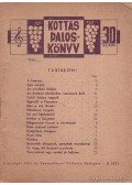 Tardos Béla - Kottás dalosköny 30. szám