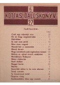 Tardos Béla - Kottás dalosköny 27. szám