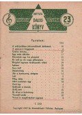 Tardos Béla - Kottás dalosköny 23. szám