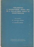 Lukács József,B. Lukács Ágnes - Táblázatok a gyarapodási index és a tápláltsági index számításához