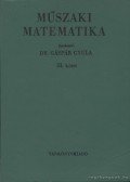 Dr. Gáspár Gyula - Műszaki matematika III.