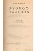 Haggard, Ridder - Gyöngyhajadon