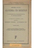 Endrédy Vendel,Dr. Sárközi Pál - Algebra és mértan