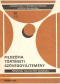 Karikó Sándor - Filozófiatörténeti szöveggyűjtemény