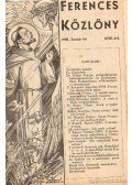 P. Majsai Mór O. F.M. - Ferences Közlöny 1938. XVIII. évfolyam I-XII. szám
