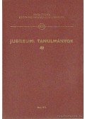 Ádám Antal dr. - Jubileumi tanulmányok 40