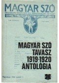 Kovács János - Magyar Szó Tavasz 1919-1920 antológia