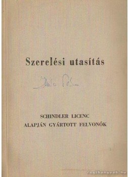 Bérces Géza, Klem János - Szerelési utasítás Bérces Géza, Klem János - Szerelési utasítás, Budapest 1975 antikvár könyv