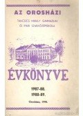 Fülöp Géza - Az orosházi Táncsics Mihály Gimnázium évkönyve 1987-88-89