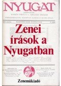 Több szerző - Zenei írások a Nyugatban