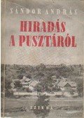 Sándor András - Hiradás a pusztáról