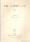 Leszler József - Nótaszövegek 1.