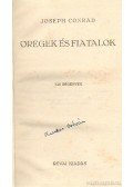 CONRAD,JOSEPH - Öregek és fiatalok