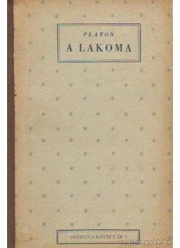 Platón - A lakoma Platón - A lakoma, Budapest 1941 antikvár könyv