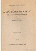 Keszler Borbála - A mai magyar nyelv I.