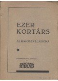 Több szerző - Ezer kortárs I. kötet