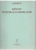 Czerny - Könnyű technikai gyakorlatok