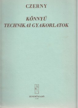 Czerny - Könnyű technikai gyakorlatok Czerny - Könnyű technikai gyakorlatok, Budapest 1978 antikvár könyv