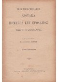 Elischer József - Elischer-Fröhlich szótára Homeros két eposához