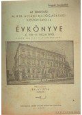 Balás Béla - Az orosházi M. Kir. állami mezőgazdasági középiskola értesítője az 1940-41. iskola évről