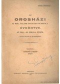 Göndös József - Az orosházi M. Kir. állami polgári fiúiskola évkönyve az 1941-42. iskola évről