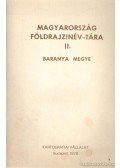 Földi Ervin (szerk) - Magyarország földrajzinév-tára II.
