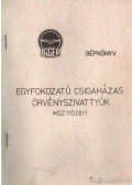 Dr. Molnár István - Egyfokozatú csigaházas örvényszivattyúk
