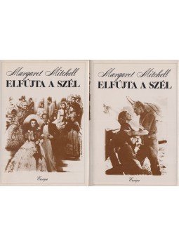 Margaret Mitchell - Elfújta a szél I-II., Budapest 1986 antikvár könyv