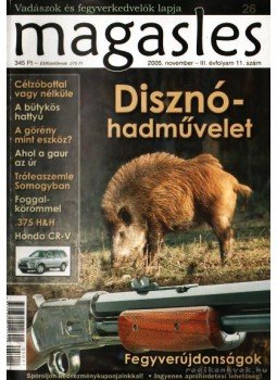 Kovács Zsolt - Magasles 26. (2005. november - III. évfolyam 11. szám) Kovács Zsolt - Magasles 26. (2005. november - III. évfolyam 11. szám), Budapest 2005 antikvár könyv