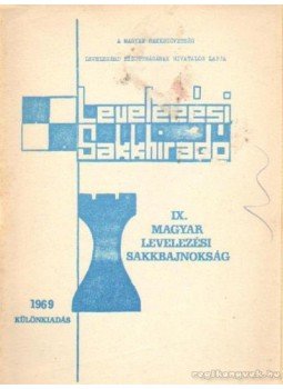 Ruttkay Antal - Levelezési Sakkhíradó 1969 különkiadás Ruttkay Antal - Levelezési Sakkhíradó 1969 különkiadás, Budapest 1969 antikvár könyv