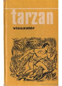 Edgar Rice Burroughs - Tarzan visszatér Edgar Rice Burroughs - Tarzan visszatér, Novi Sad 1966 antikvár könyv