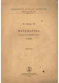 Bajcsay Pál dr. - Matematika gépészmérnök-hallgatók részére II. rész